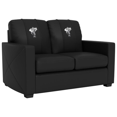 Dreamseat Silver Loveseat with Northern Arizona University Lumberjacks Logo XZ7759003LSCDBK-PSCOL13387